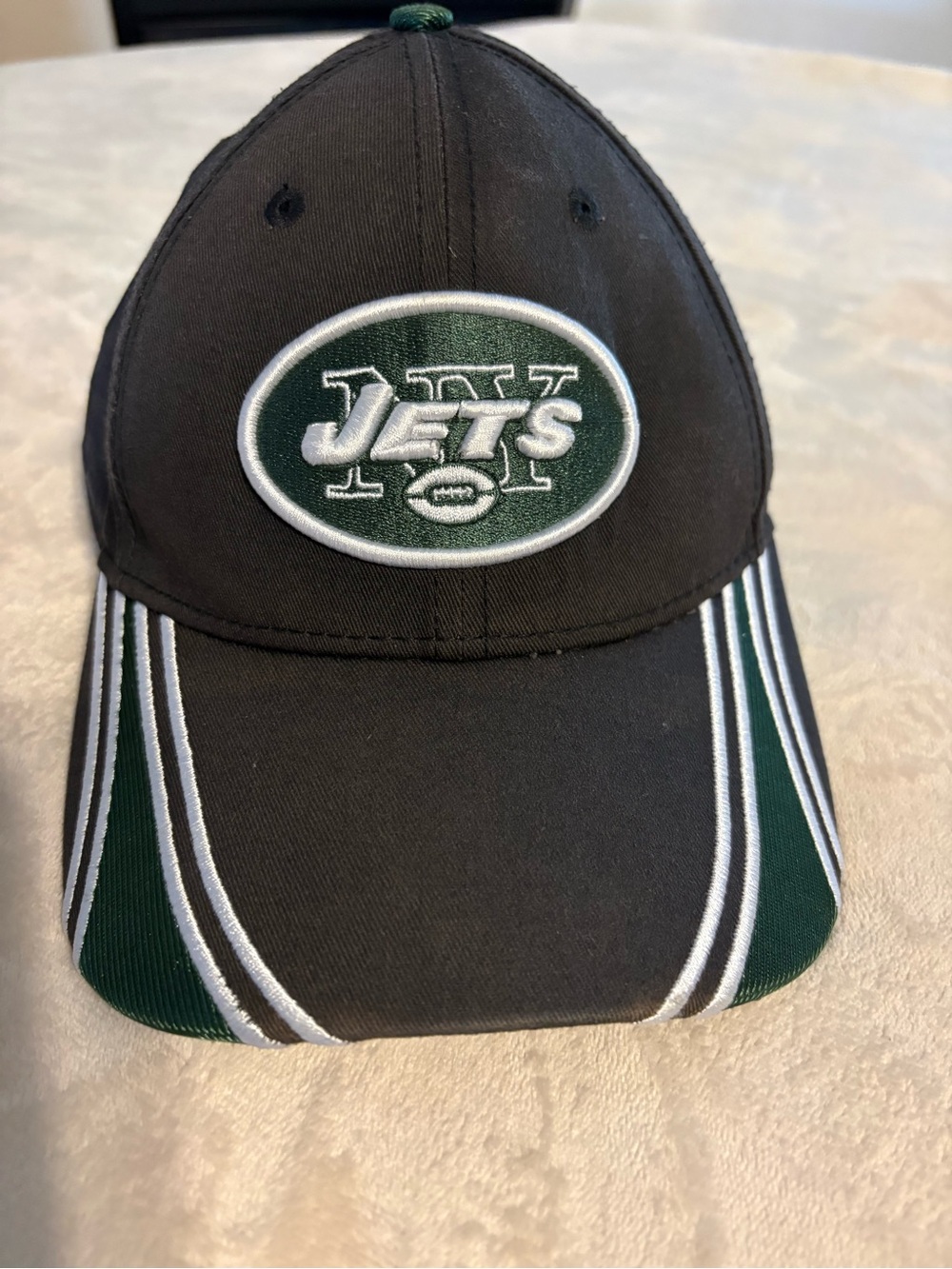 NFL Black Cap with Embroidered Shield Logo